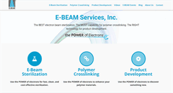 Desktop Screenshot of ebeamservices.com